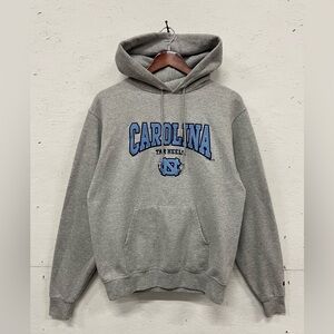 Vintage Champion North Carolina Tar Heels Hoodie, Size S, Heather Gray